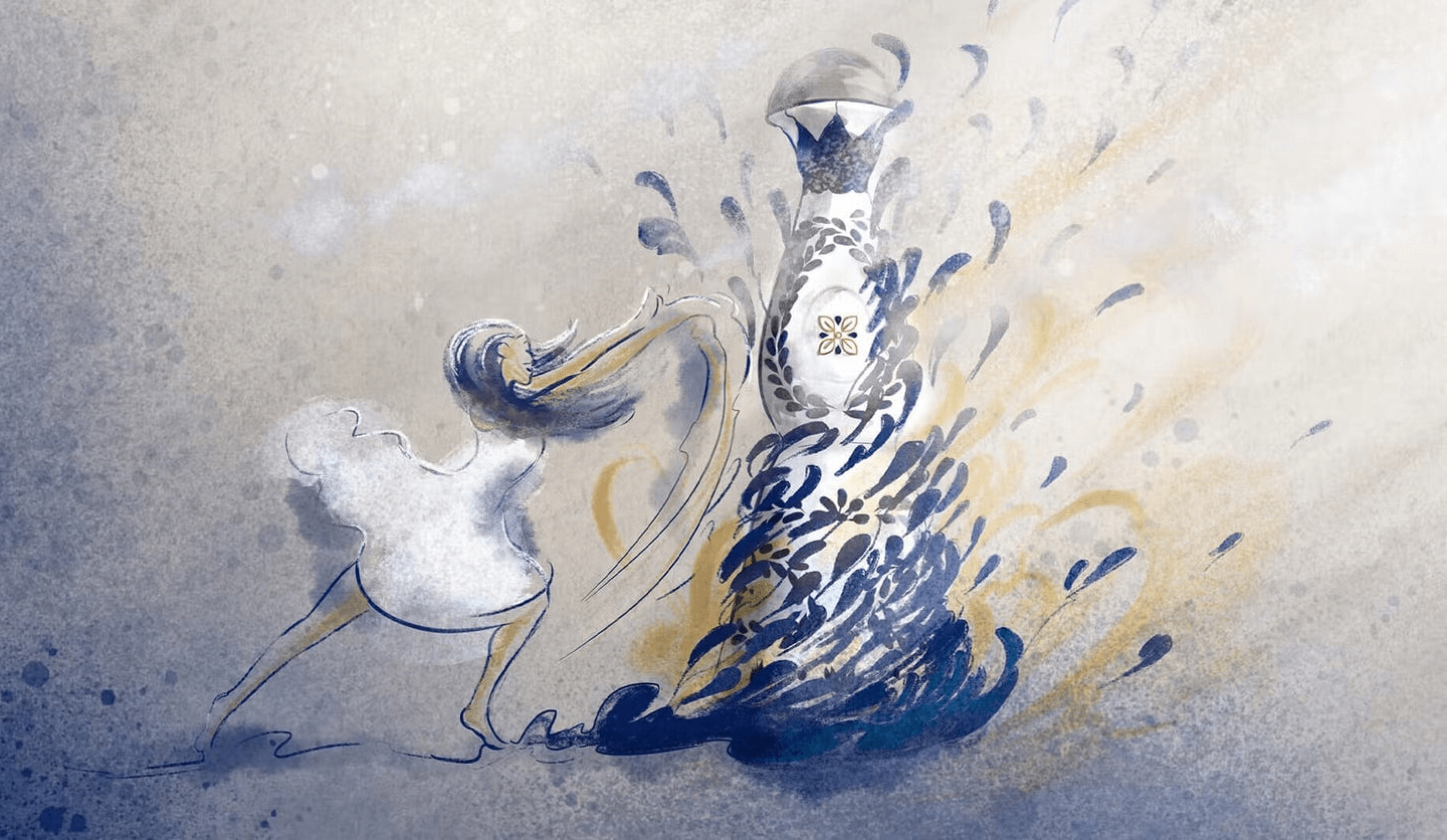 clase azul 入れ物の絵